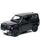 Kinsmart Scale 1:36 Land Rover Defender 90 Free Wheel & Die Cast - Black