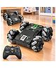 VGRASSP 2.4GHz Remote Control Drift Stunt Car Toy for Kids - 4WD 360° Rotating RC Racing Vehicle With Rechargeable Battery For Boys And Girls - Color May Vary