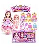 Sanjary Meow Fashion Doll Play Set with Two Dolls, Dresses, Handbags, Mirror, Hairbrush and Accessories for Girls color design may vary