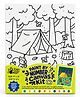 The Talking Canvas Paint by Numbers Canvas Kit for Kids - Squirrel Camp 9 x 12 Inch | Age 4+
