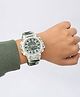Lexzy Solid Digital Analogue Watch - Green