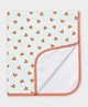 Mi Arcus Teddy Bear Printed Mattress Protector with Back TPU Lamination- Green