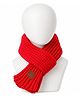 Priaansha Creation Abstract Patch Detailed Scarf - Red