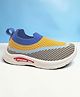 STAR KIDZ Colour Blocked Slip On Shoes - Mustard