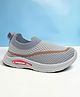 STAR KIDZ Colour Blocked Slip On Shoes - Grey