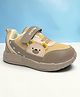 STAR KIDZ Bear Applique Detailed Velcro Closure Shoes - Brown