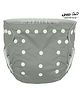 Kassy Pop Reusable Diaper Cover With Cotton Absorbing Pad - Grey