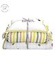 Masilo Organic Cotton Muslin 4 Piece Cot Bedding Set For Baby's/kids Nursery right amount of comfort and playfulness ,0 to 3 Years- Toucan - Yellow