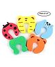 Syga Children Safety Foam Door Stopper Pack Of 10 - Multicolor