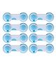 Syga Baby Safety Locks With Adjustable Straps Pack of 8 - Blue