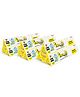 Inkmeo Reusable Animals Colouring Roll  Yellow White - Pack of 12 