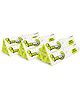 Inkmeo Reusable Fruits Colouring Roll Yellow White - Pack of 12 