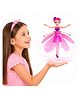 Sanjary Flying Fairy Princess Doll Toy for Girls, Pink Dress, Remote-Free Hand Sensor Control, Magical Hovering, Interactive Indoor Playtime Gift color design may vary