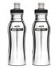 Milton Easy Grip Stainless Steel Fridge Water Bottle Pack of 2 Silver - 500 ml