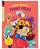Mask Mania Funny Folks Colouring Mask Book  - English