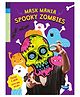 Mask Mania Spooky Zombies Colouring Face Mask - English