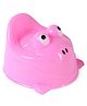 Froggy Shaped Potty Chair With Lid - Pink