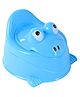 Froggy Shaped Potty Chair With Lid - Blue