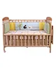 Babyhug Premium Cotton Crib Bumper Regular -Farm Theme (Cot not Included)