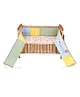 Babyhug Premium Cotton Crib Bumper Regular -Farm Theme (Cot not Included)