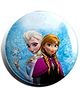 Funcart Frozen Plastic Button Pin Badge - Blue