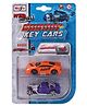 Maisto Burning Key Toy Car Pack of 2 - Orange Purple