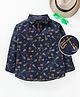 TONYBOY All Over Print Full Sleeves Shirt - Yellow