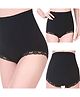 Fabme Solid Tummy Tucker Shapewear - Black