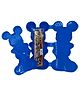 Funcart Mickey Mouse Shaped Pencil Box With Stationery - Blue