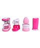 Smiles Creation 4 in 1 Battery Operated Household Set - Pink & White