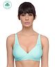 Inner Sense Solid Organic Antimicrobial Feeding Bra - Sea Green