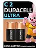 Duracell Ultra Alkaline C Batteries - Pack Of 2