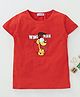 Lekeer Kids Half Sleeves Tee Wing Man - Red