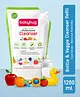 Babyhug Home All Purpose Neem Oil Cleanser Refill 1200ml| Baby-Safe| Natural| Multipurpose| Feeding Bottles,Nipples,Accessories, Toys, Floors, Fruits & Vegetables| kills 99.9% Germs | Anti- Bacterial