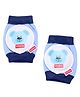 Babyhug Baby Knee & Elbow Pads Blue (Design May Vary)