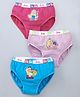 Red Rose Barbie Print Panties Pack of 3 - Pink Blue