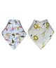 Kassy Pop Bandana Bibs Animal Print Pack of 2 - Blue