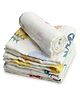 Kassy Pop 6 Layer Muslin Reusable Baby Wash Cloths White - Pack of 5