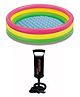 Intex Swimming Pool 5 Feet With Hand Pump - Multi Colour 