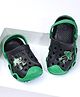 Marvel Clogs With Back Strap Hulk Patch - Green