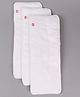 Babyhug Reusable Nappies Insert Pack of 3 - White
