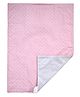 Abracadabra Polka Dotted Changing Mat - Light Pink