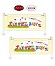 Syga 2 Pieces Baby Bed Rail 2 Meters - Cream