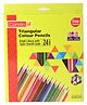 Camel Triangular Color Pencils With Free Sharpener - 24 Shades