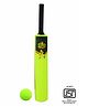 Planet of Toys T20 Special Plastic Cricket Bat & Ball Set - Green