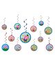 Funcart Peppa Pig Themed Swirl Decorations Multicolor - Pack of 6 