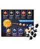 Funskool Play & Learn Solar System Puzzle Black - 104 Pieces 
