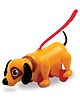 Giggles Sniffy the Dog Orange - Length 32.5 cm