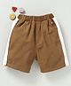 Meng Wa Shorts With Elasticated Waist - Brown
