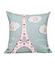 Little Nests Cushion Cover Dreamy Destinations Paris - Light Blue